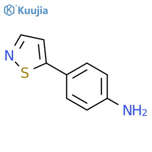 4-(Isothiazol-5-yl)aniline structure