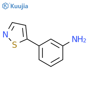 3-(Isothiazol-5-yl)aniline structure