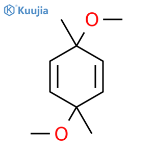 3,6-Dimethoxy-3,6-dimethyl-1,4-cyclohexadiene structure