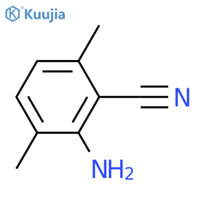 2-Amino-3,6-dimethyl-benzonitrile structure