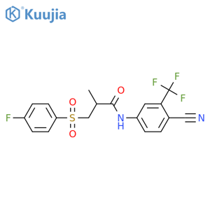 Deshydroxy Bicalutamide structure