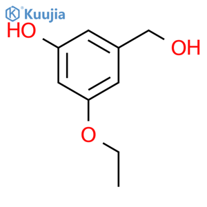 3-Ethoxy-5-(hydroxymethyl)phenol structure