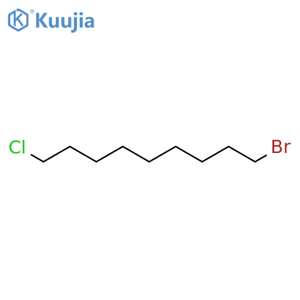 NONANE, 1-BROMO-9-CHLORO- structure