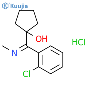 1-(2-Chlorophenyl)(methylimino)methylcyclopentanol Hydrochloride structure