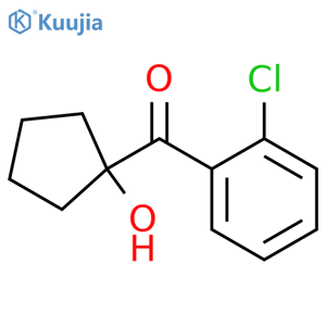 1-Hydroxycyclopentyl 2-chlorophenyl Ketone structure