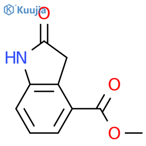 methyl 2-oxo-2,3-dihydro-1H-indole-4-carboxylate structure