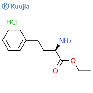 (R)-Ethyl 2-amino-4-phenylbutanoate hydrochloride structure