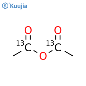 Acetic-1-13C acid,1,1'-anhydride structure