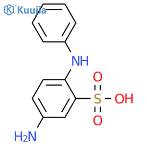 4-Aminodiphenylamine-2-sulfonic Acid structure