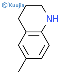 6-Methyl-1,2,3,4-tetrahydroquinoline structure