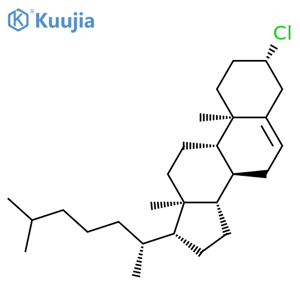 3β-Chlorocholest-5-ene structure