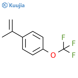 Benzene, 1-(1-methylethenyl)-4-(trifluoromethoxy)- structure