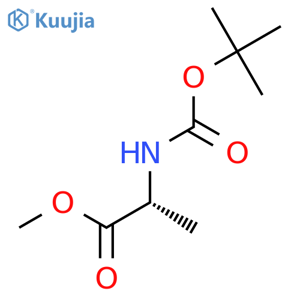 Boc-D-Ala-OMe structure