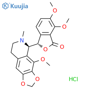 Noscapine hydrochloride structure