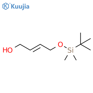 2-Buten-1-ol, 4-[[(1,1-dimethylethyl)dimethylsilyl]oxy]-, (2E)- structure