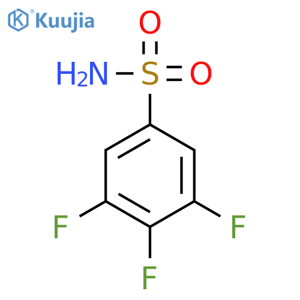 3,4,5-Trifluorobenzenesulfonamide structure