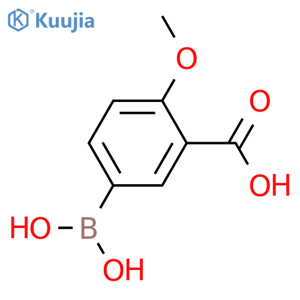 5-Borono-2-methoxybenzoic acid structure