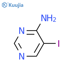 4-Amino-5-iodopyrimidine structure