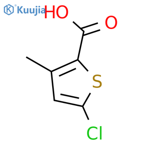 2-THIOPHENECARBOXYLIC ACID, 5-CHLORO-3-METHYL- structure