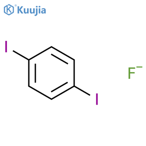 Fluoride, compd. with 1,4-diiodobenzene (1:1) structure