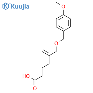 5-Hexenoic acid, 5-[[(4-methoxyphenyl)methoxy]methyl]- structure