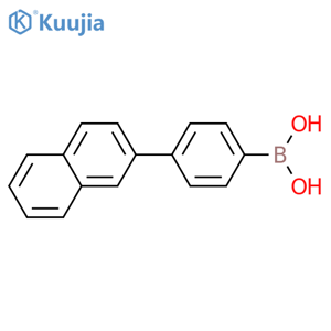 4-(Naphthalen-2-yl)phenylboronic acid structure