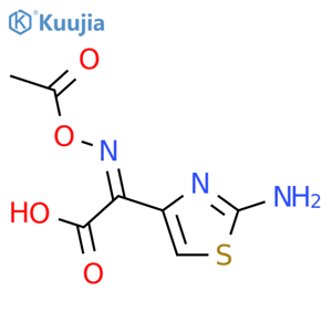 2-(2-amino-1,3-thiazol-4-yl)-2-(methoxyimino)acetic acid structure