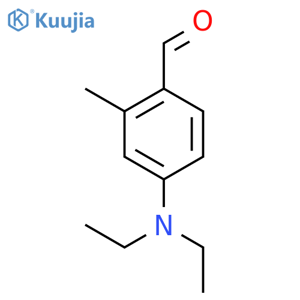 4-Diethylamino-2-methyl-benzaldehyde structure