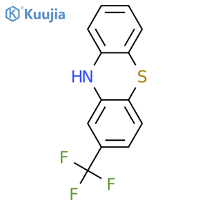 2-(Trifluoromethyl)phenothiazine structure