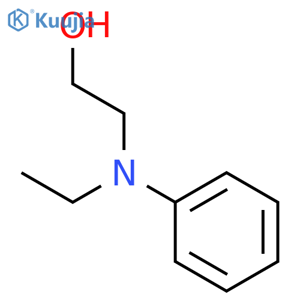 2-(N-Ethylanilino)ethanol structure