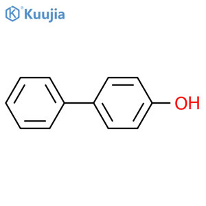 4-Hydroxybiphenyl structure