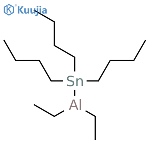 Aluminum, diethyl(tributylstannyl)- structure