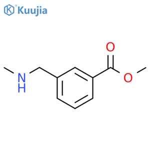 methyl 3-(methylamino)methylbenzoate structure