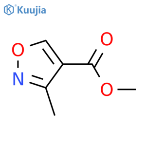 methyl 3-methyl-1,2-oxazole-4-carboxylate structure