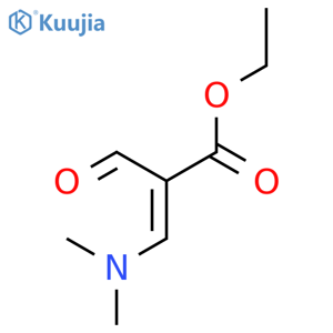 Ethyl 3-dimethylamino-2-formylacrylate structure