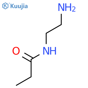 N-(2-aminoethyl)propanamide structure