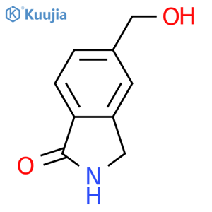 2,3-Dihydro-5-(hydroxymethyl)-1H-isoindol-1-one structure