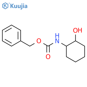 2-n-cbz-amino-cyclohexanol structure