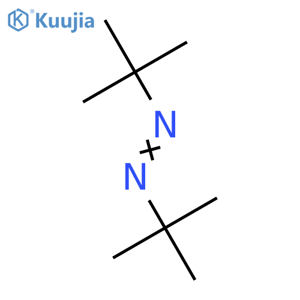 Diazene,1,2-bis(1,1-dimethylethyl)- structure