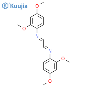 Benzenamine, N,N'-1,2-ethanediylidenebis[2,4-dimethoxy- structure