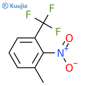 1-Methyl-2-nitro-3-(trifluoromethyl)benzene structure