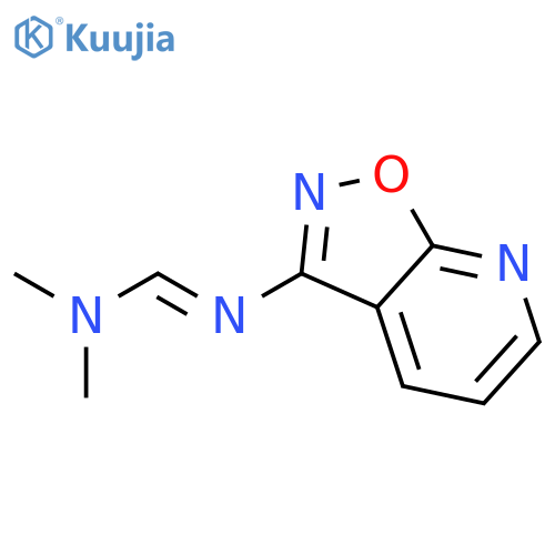 Methanimidamide, N'-isoxazolo[5,4-b]pyridin-3-yl-N,N-dimethyl- structure