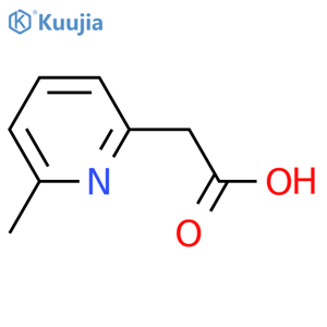 2-(6-methylpyridin-2-yl)acetic acid structure