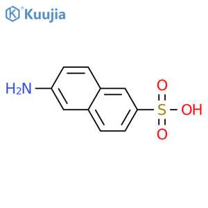 6-Amino-2-naphthalenesulfonic Acid structure