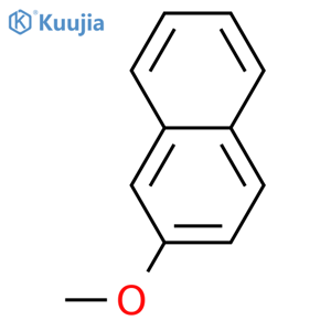 2-Methoxynaphthalene structure