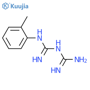 1-(o-Tolyl)biguanide structure