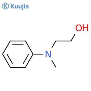 2-(N-Methylanilino)ethanol structure