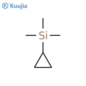 Silane, cyclopropyltrimethyl- structure