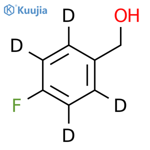 4-Fluorobenzyl-2,3,5,6-d4 Alcohol structure