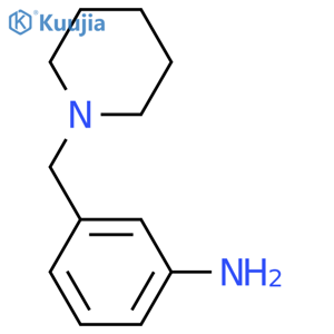 3-(piperidin-1-yl)methylaniline structure